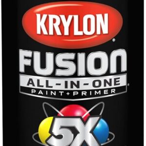krylon fusion all in one adhesive spray paint for indoor/outdoor use, 12 oz, hot pink